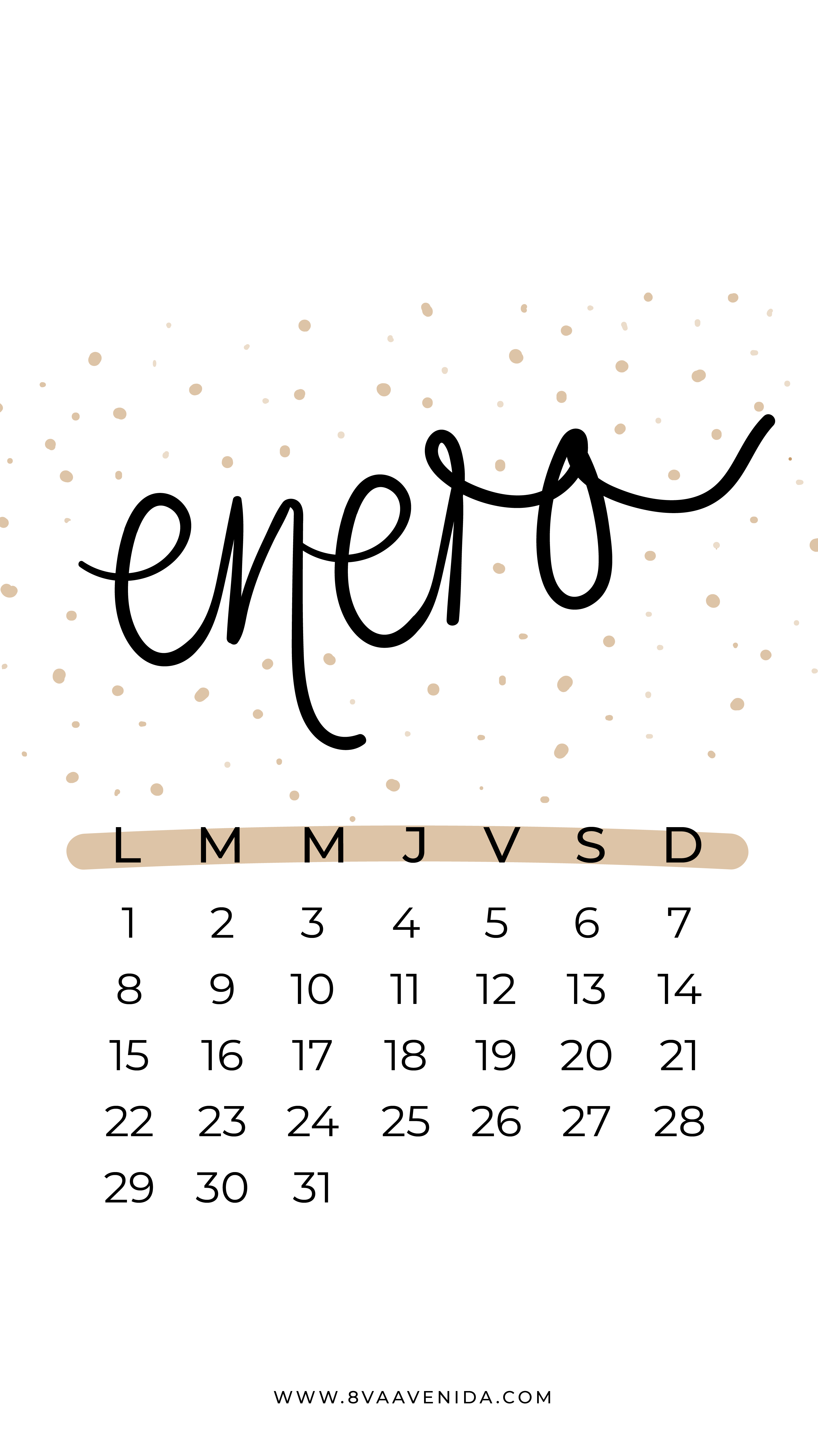 Ideas Para Un Calendario De Enero Creativo 1387