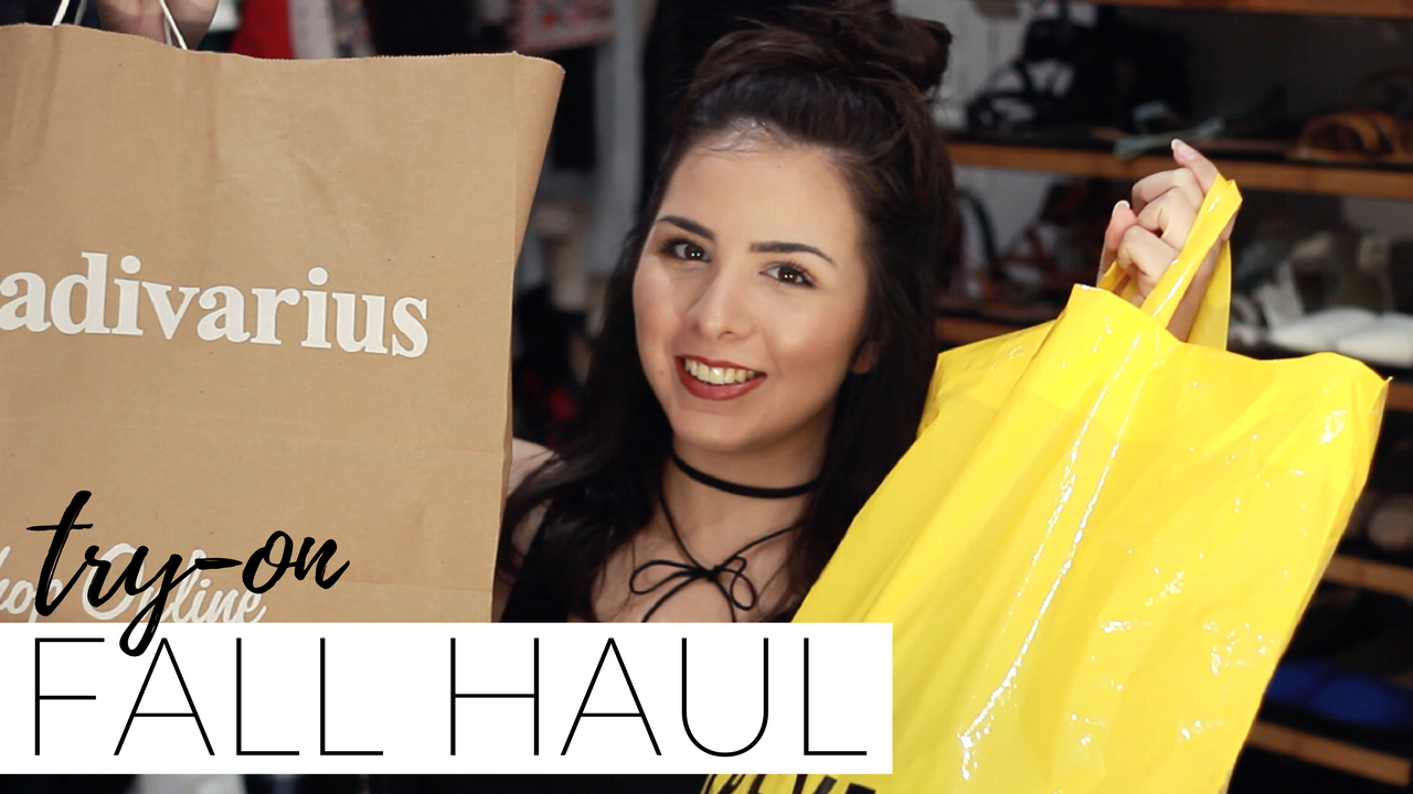 Fall Haul Try-on + Tips para comprar: H&M, Forever 21, Stradivarius y Bershka. Checa el video completo en el canal de 8va Avenida.