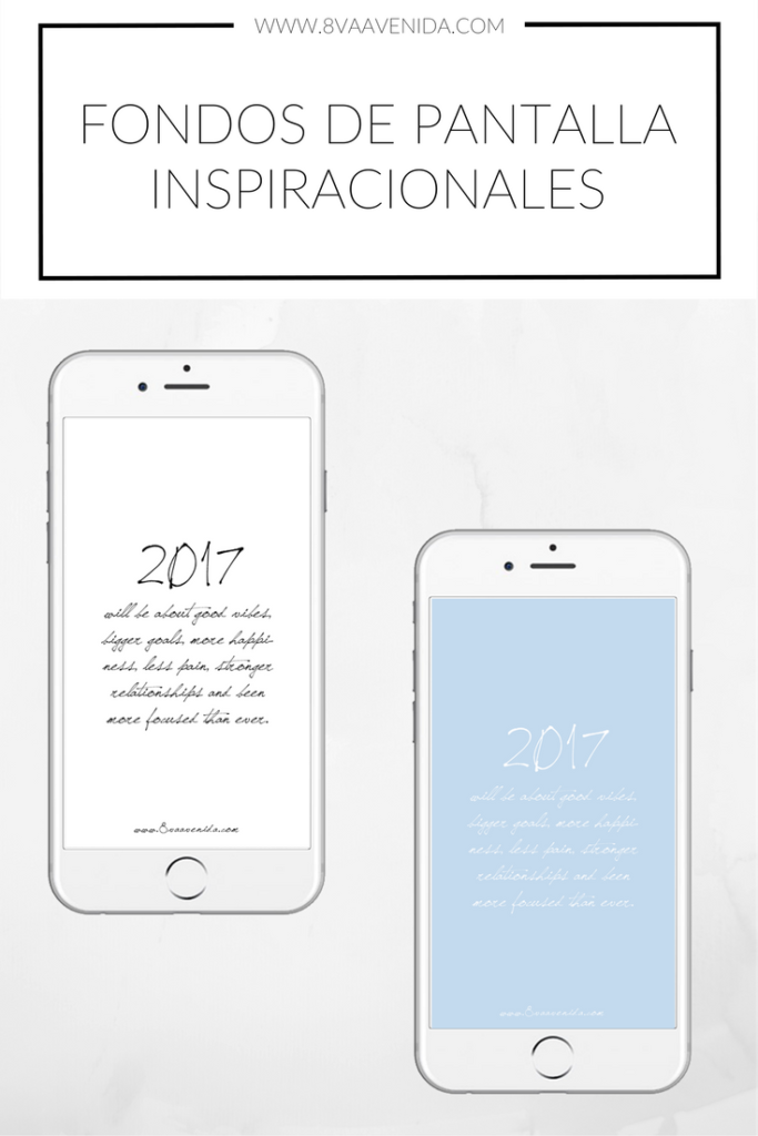 iPhone wallpapers 2017 8va Avenida Designs. Fondo de pantalla celular.