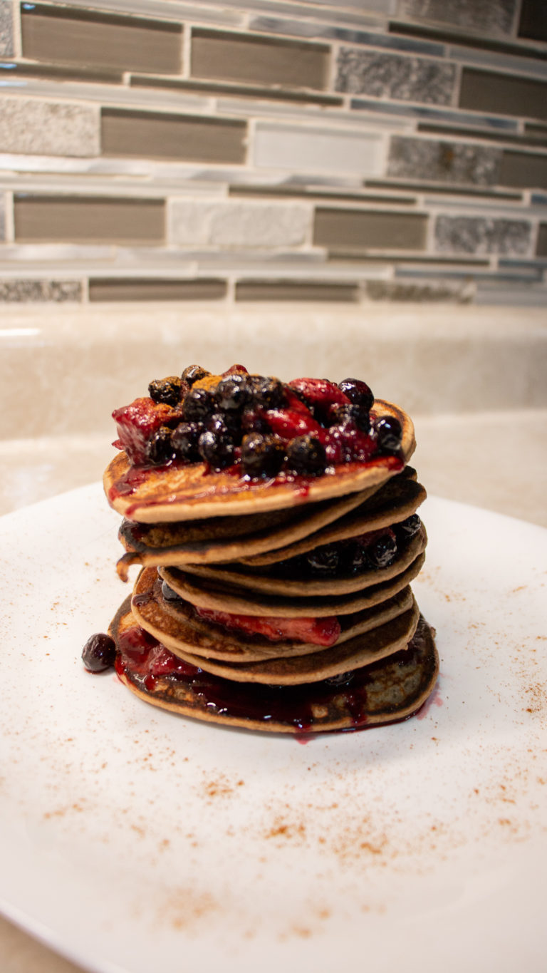 Hot cakes de avena y plátano | Veganos & Gluten-Free