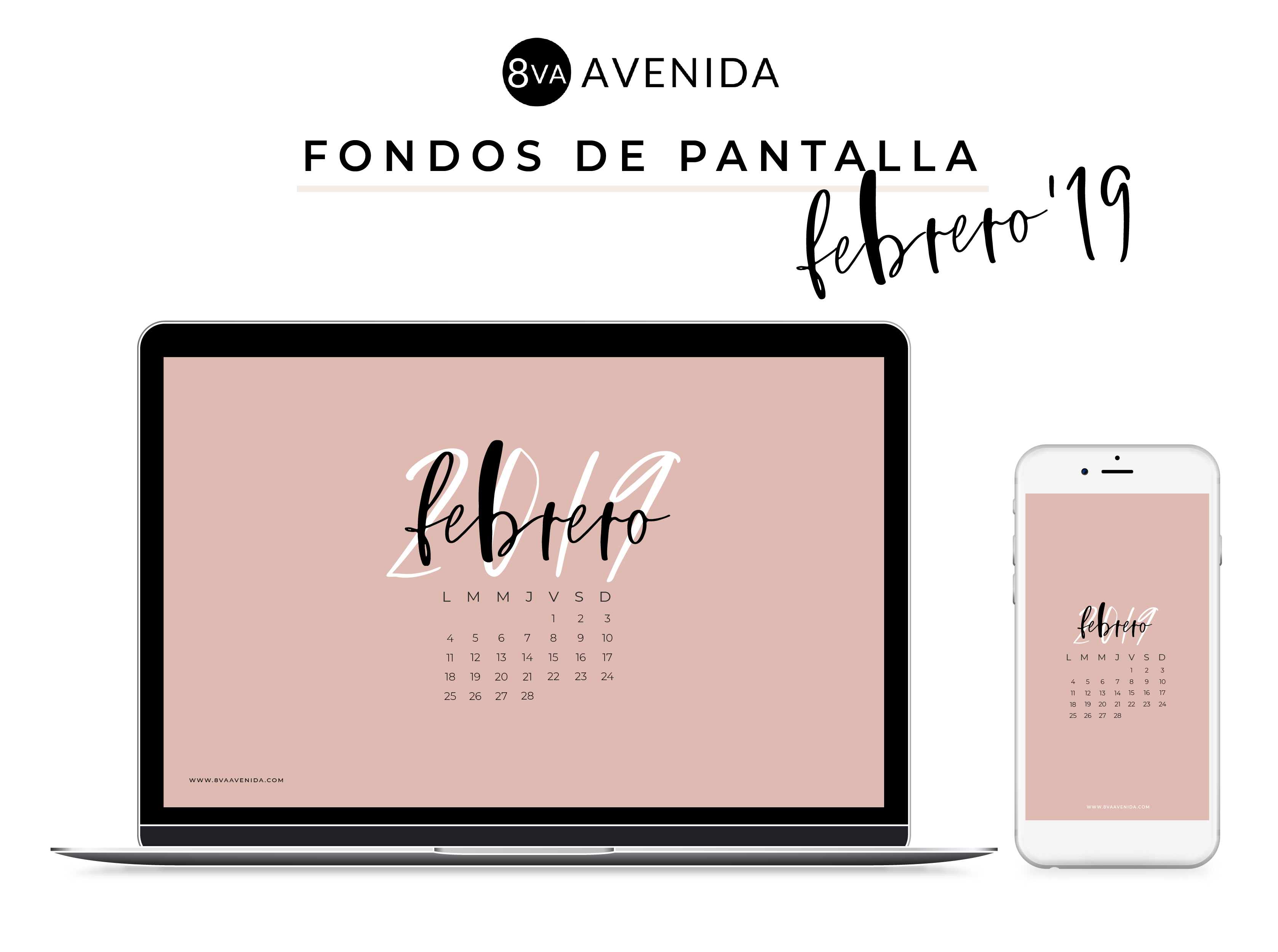 Fondos de pantalla Febrero 2019 8va Avenida