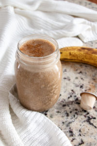 Banana Coffee Protein Smoothie | Receta