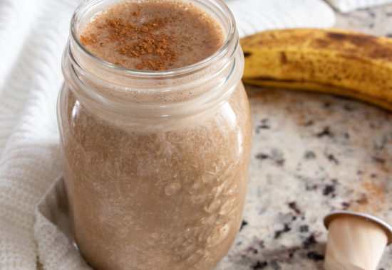 Banana Coffee Protein Smoothie | Receta